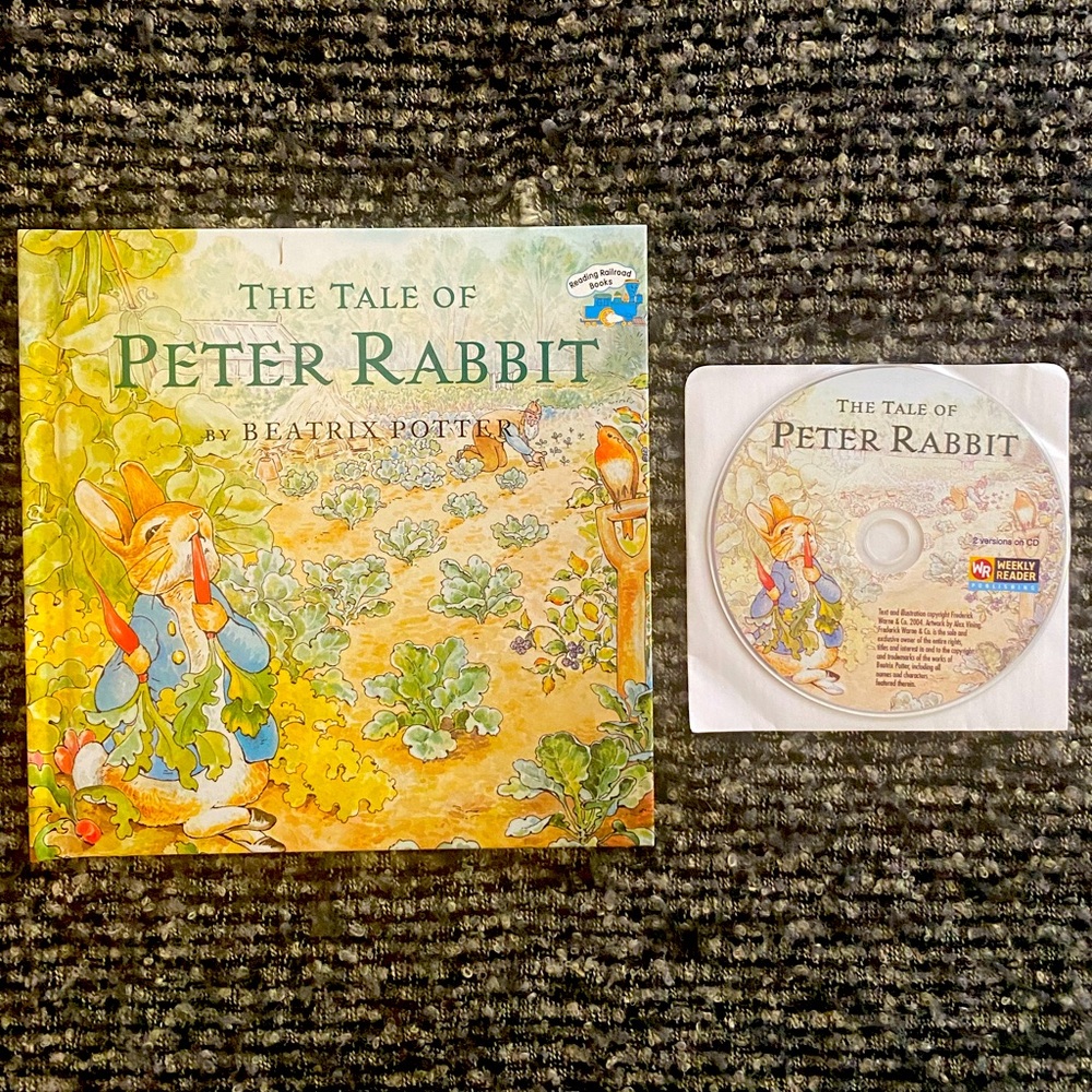The tale of Peter Rabbit Book and CD